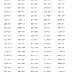 五年级数学口算练习题（小数乘整数等，共800题)（18页）